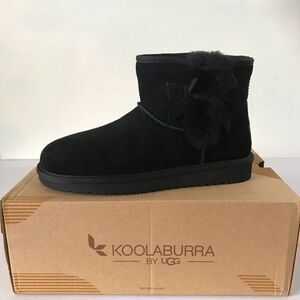Koolaburra by UGG Victoria Suede Bow Mini Boots